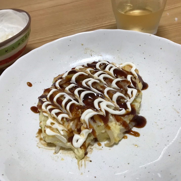 夫絶賛★うちのお好み焼きの黄金比★